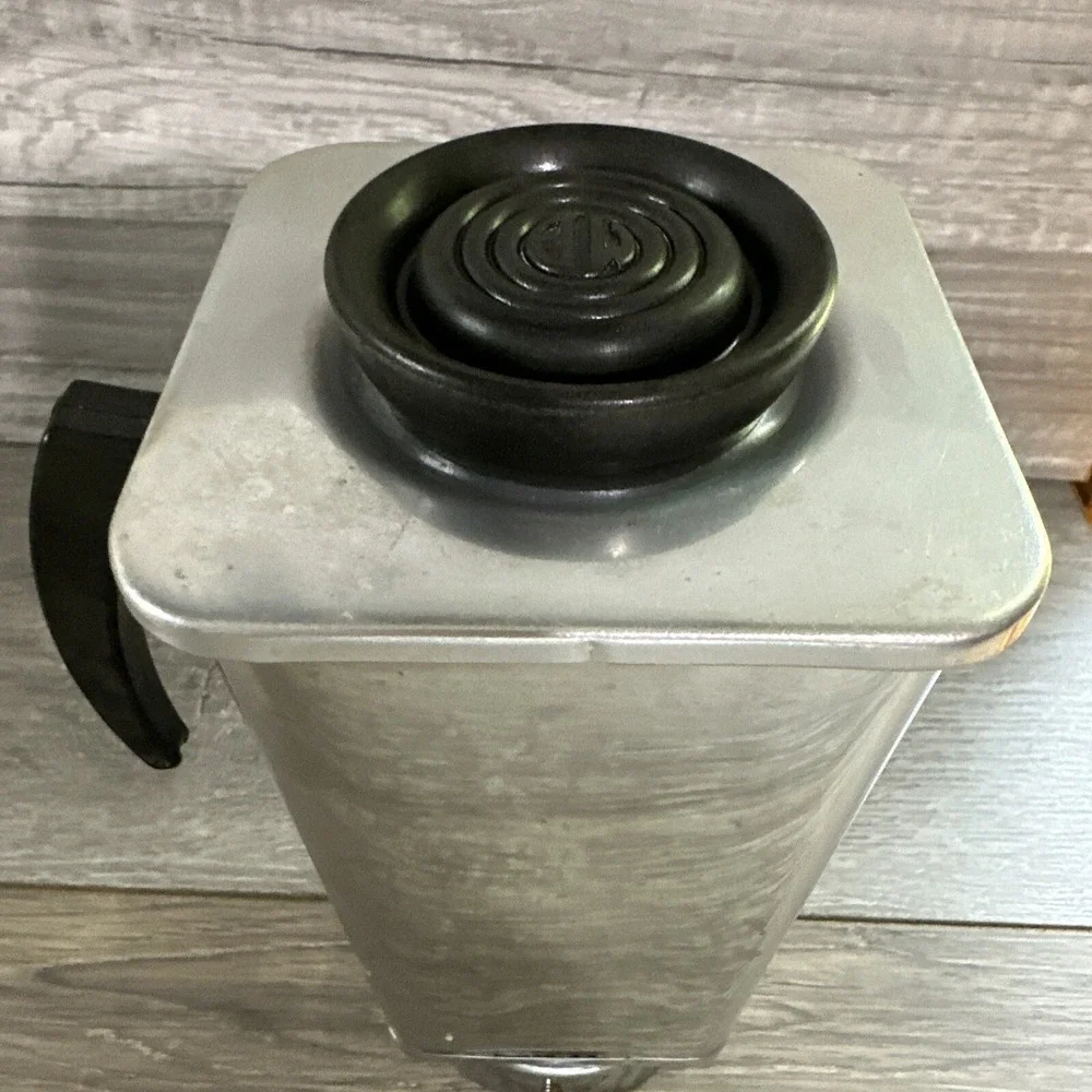 Pitcher‎ Vita Mix Mark 20 Model 517 Juice Blender Art Deco Stainless Steel Lid